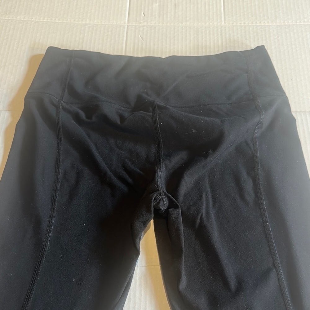 Victoria’s Secret Sport VSX Black Leggings with inside pocket and pull string - Picture 9 of 9